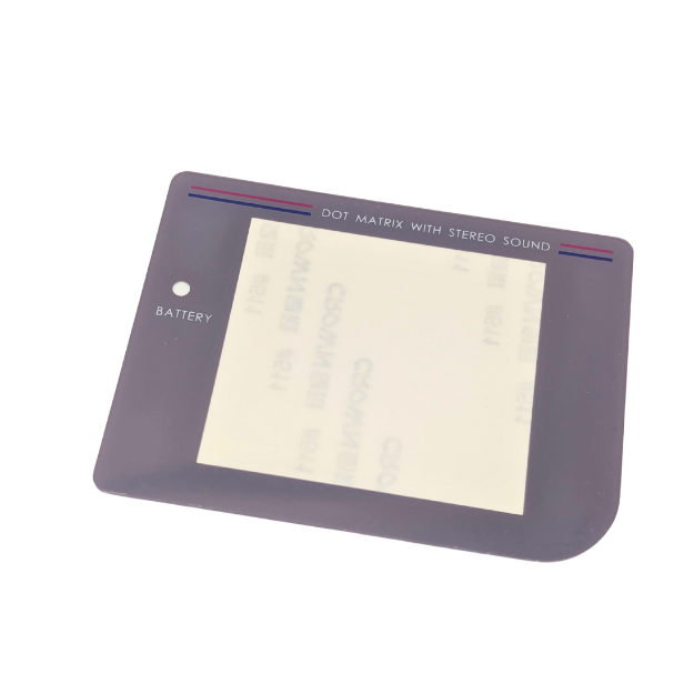 Replacement Screen Cover for Original Game Boy DMG Front Lens Facia GB Gameboy - Colour Selection - Easy Peel & Stick