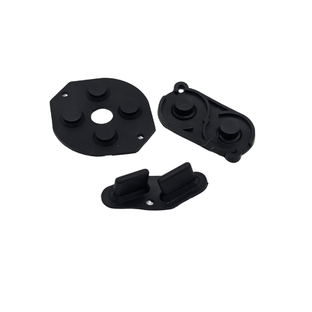 Conductive Silicone Button Pads for Game Boy DMG - Start / Select Buttons, D-pad & A B Buttons Pads Original Gameboy GB