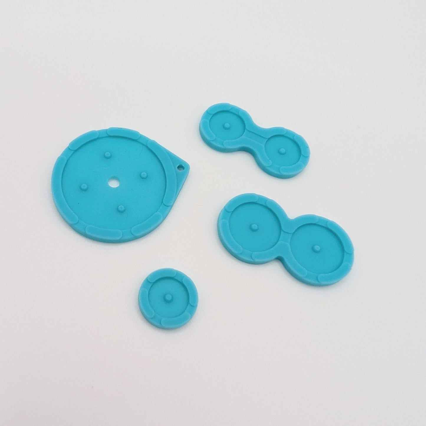 Game Boy Advance SP Silicone Rubber Button Contact Set | 6 Colours Available | AGS-001 & AGS-101