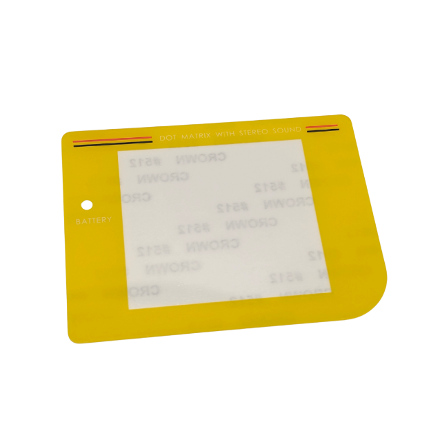 Replacement Screen Cover for Original Game Boy DMG Front Lens Facia GB Gameboy - Colour Selection - Easy Peel & Stick