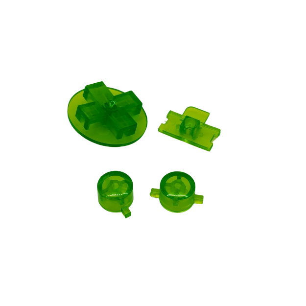 Buttons Keypads for Original Game Boy DMG - GB Gameboy A & B Buttons, D-pad and On/Off Switch (No silicone button pads)