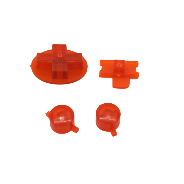 Buttons Keypads for Original Game Boy DMG - GB Gameboy A & B Buttons, D-pad and On/Off Switch (No silicone button pads)