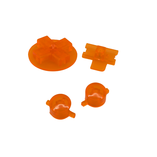 Buttons Keypads for Original Game Boy DMG - GB Gameboy A & B Buttons, D-pad and On/Off Switch (No silicone button pads)