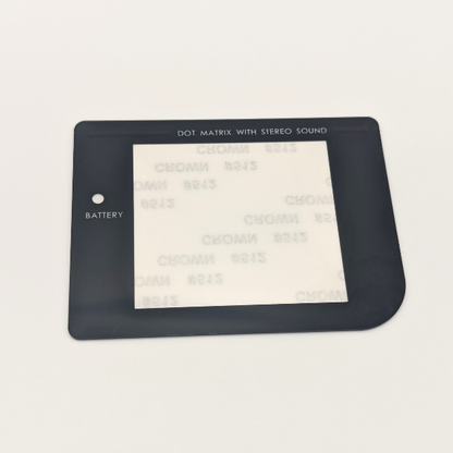 Replacement Screen Cover for Original Game Boy DMG Front Lens Facia GB Gameboy - Colour Selection - Easy Peel & Stick