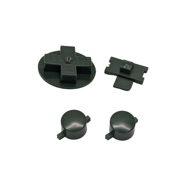 Buttons Keypads for Original Game Boy DMG - GB Gameboy A & B Buttons, D-pad and On/Off Switch (No silicone button pads)