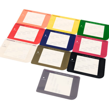 Replacement Screen Cover for Original Game Boy DMG Front Lens Facia GB Gameboy - Colour Selection - Easy Peel & Stick