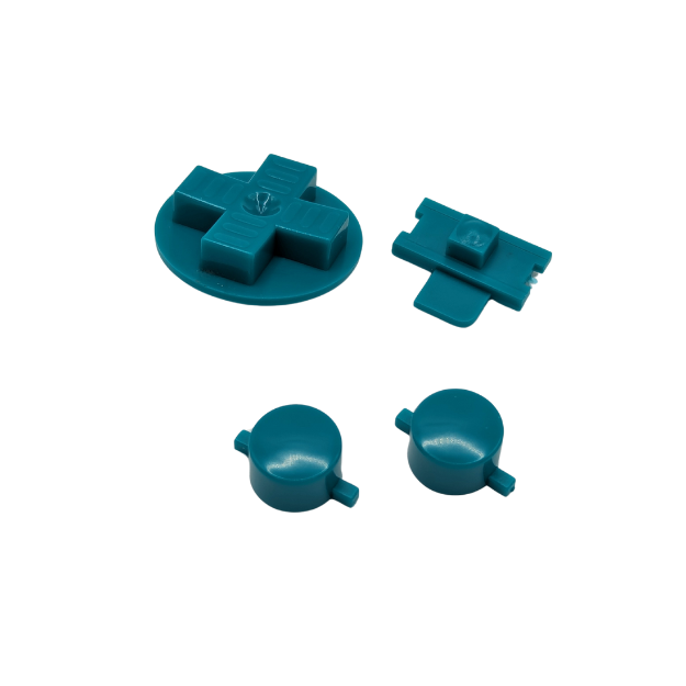 Buttons Keypads for Original Game Boy DMG - GB Gameboy A & B Buttons, D-pad and On/Off Switch (No silicone button pads)