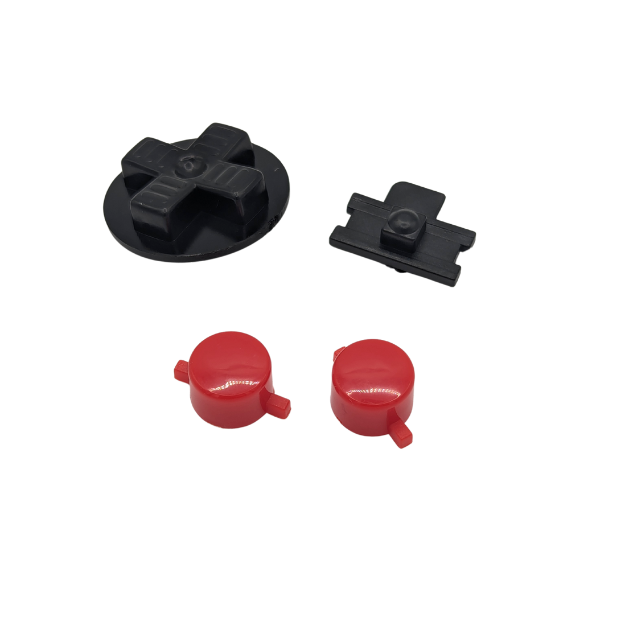 Buttons Keypads for Original Game Boy DMG - GB Gameboy A & B Buttons, D-pad and On/Off Switch (No silicone button pads)