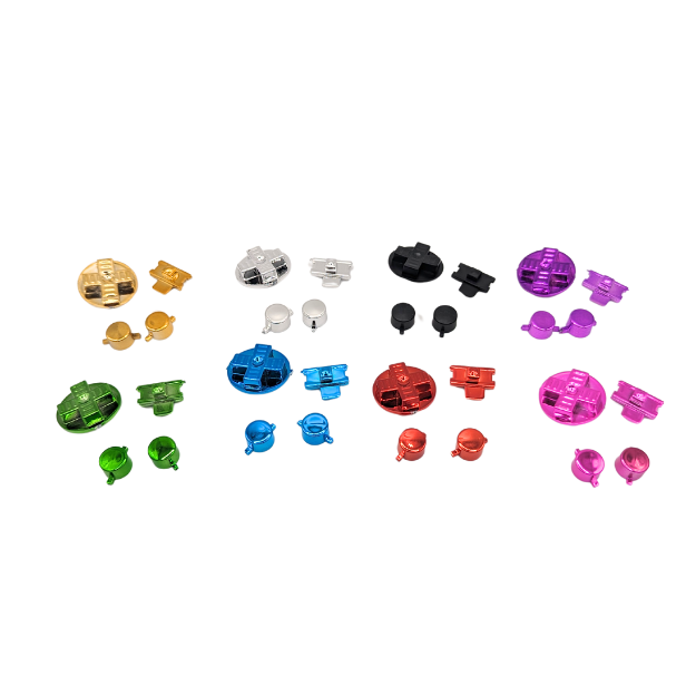 Buttons Keypads for Original Game Boy DMG - GB Gameboy A & B Buttons, D-pad and On/Off Switch (No silicone button pads)