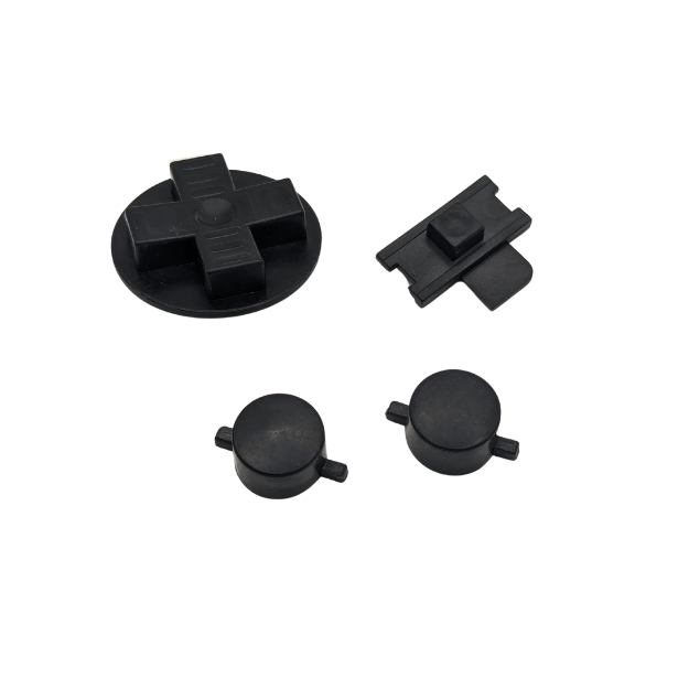 Buttons Keypads for Original Game Boy DMG - GB Gameboy A & B Buttons, D-pad and On/Off Switch (No silicone button pads)
