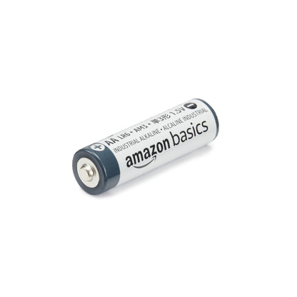 Amazon Basics AA Alkaline Batteries, Industrial Double A, 5-Year Shelf Life, 40-Pack