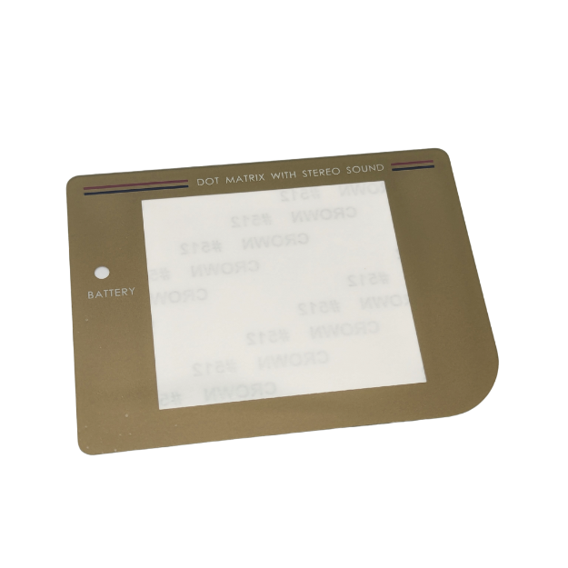 Replacement Screen Cover for Original Game Boy DMG Front Lens Facia GB Gameboy - Colour Selection - Easy Peel & Stick