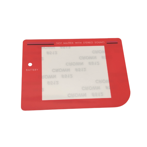 Replacement Screen Cover for Original Game Boy DMG Front Lens Facia GB Gameboy - Colour Selection - Easy Peel & Stick