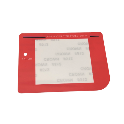 Replacement Screen Cover for Original Game Boy DMG Front Lens Facia GB Gameboy - Colour Selection - Easy Peel & Stick