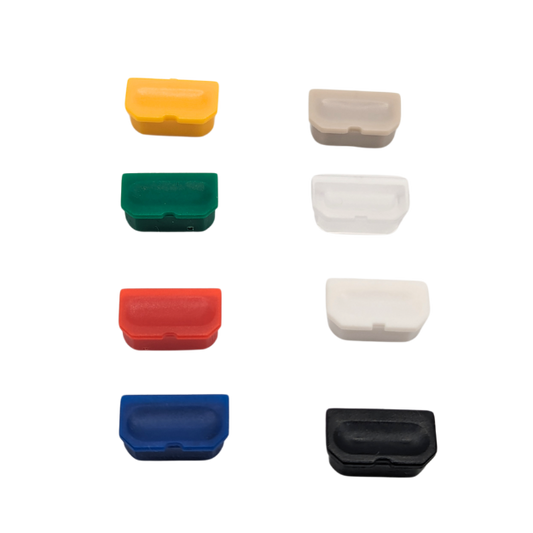 Ext Connector Port Cover for Game Boy Original DMG GB - Grey, Red, Yellow, Black - Gameboy Dust Cover Replacement