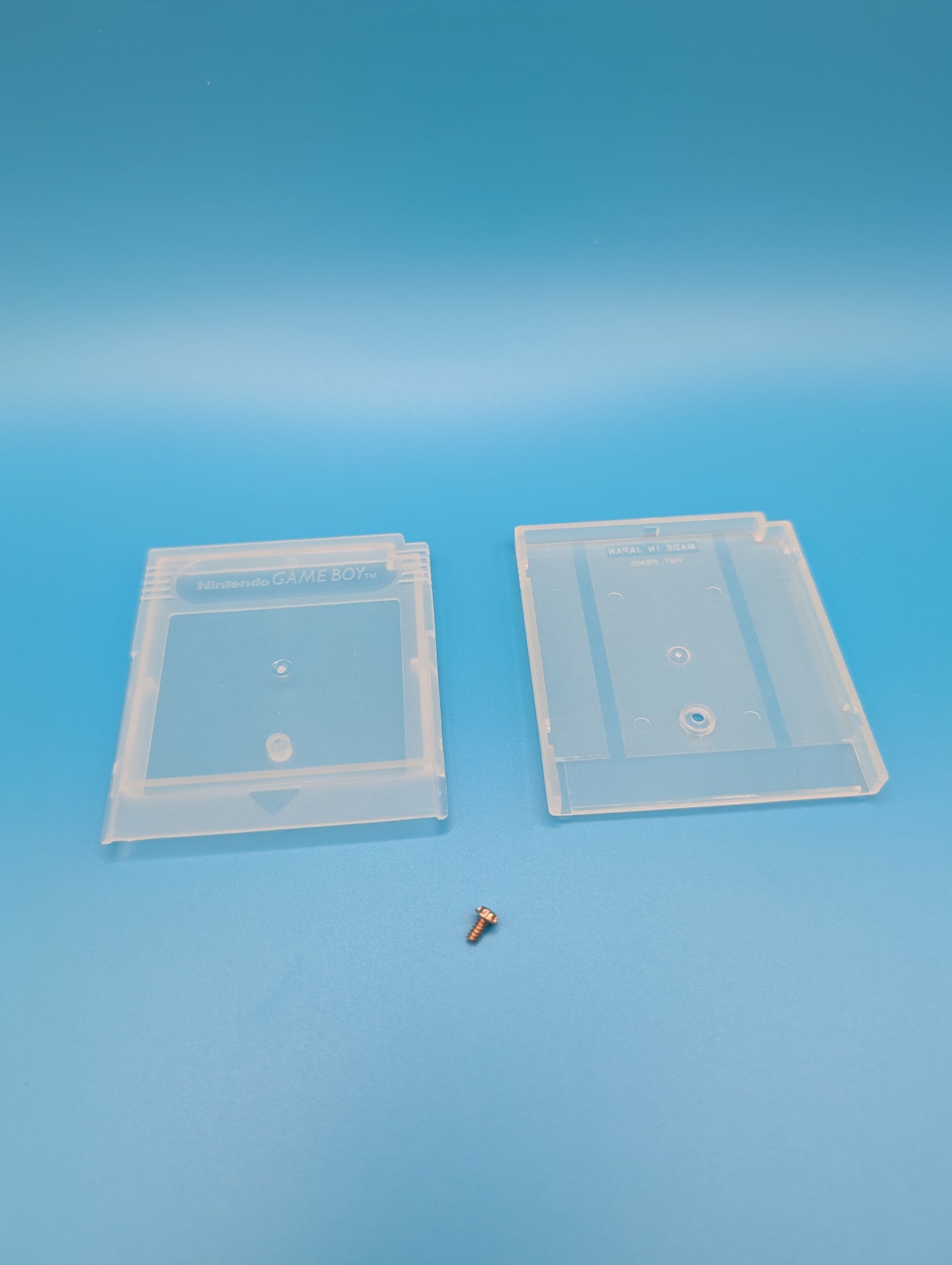 Game Boy Cartridge Shell Replacement DMG - Clear Transparent, Smoky, Glow in the Dark - Gameboy Game Cart Pak Housing