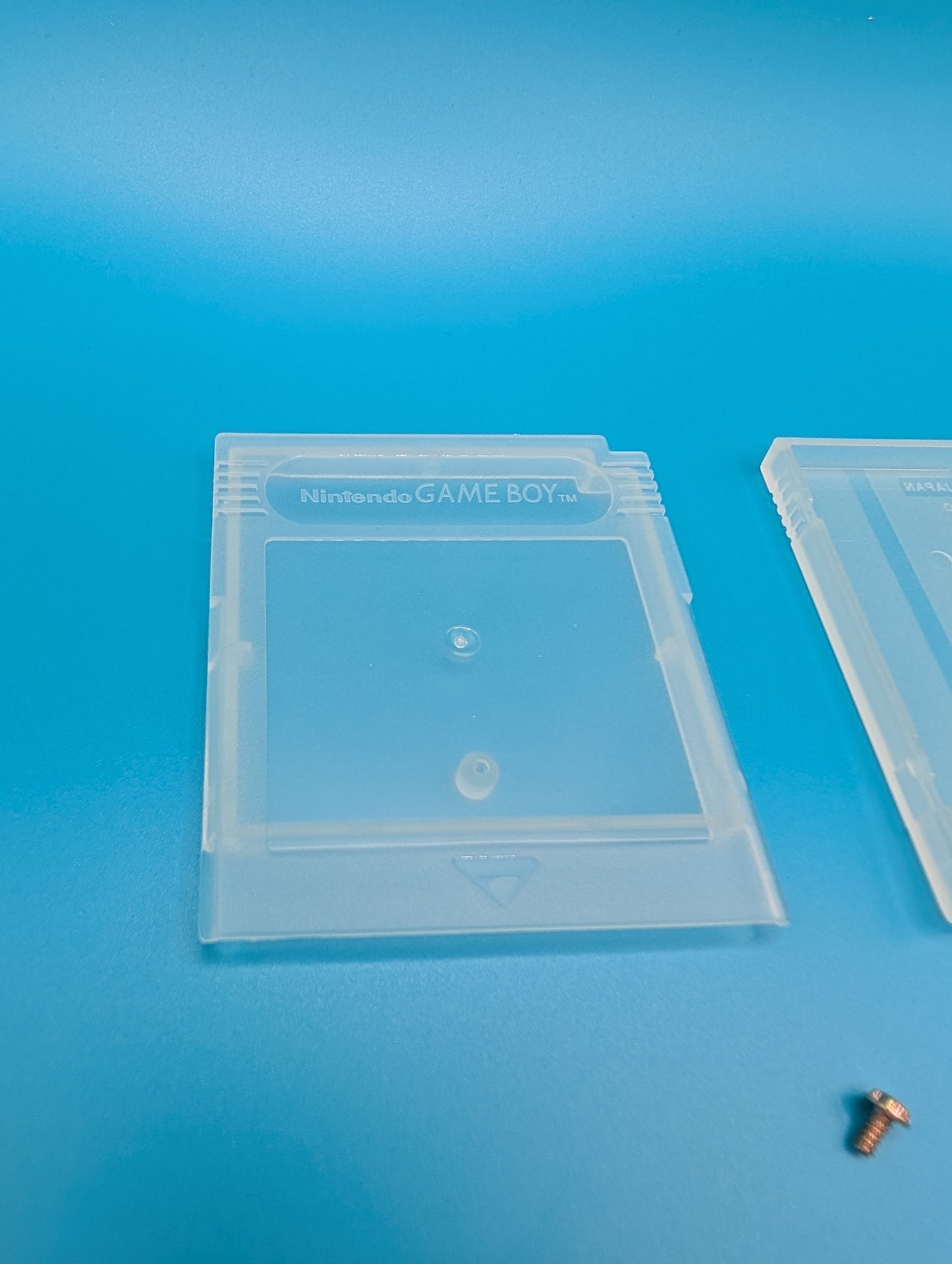 Game Boy Cartridge Shell Replacement DMG - Clear Transparent, Smoky, Glow in the Dark - Gameboy Game Cart Pak Housing