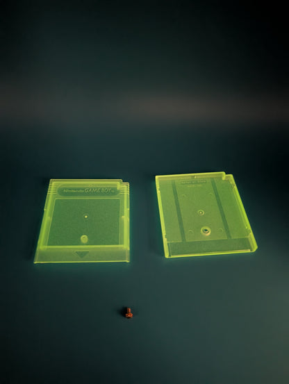 Game Boy Cartridge Shell Replacement DMG - Clear Transparent, Smoky, Glow in the Dark - Gameboy Game Cart Pak Housing