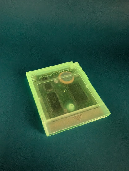 Game Boy Cartridge Shell Replacement DMG - Clear Transparent, Smoky, Glow in the Dark - Gameboy Game Cart Pak Housing