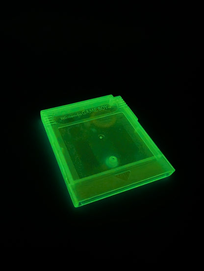 Game Boy Cartridge Shell Replacement DMG - Clear Transparent, Smoky, Glow in the Dark - Gameboy Game Cart Pak Housing