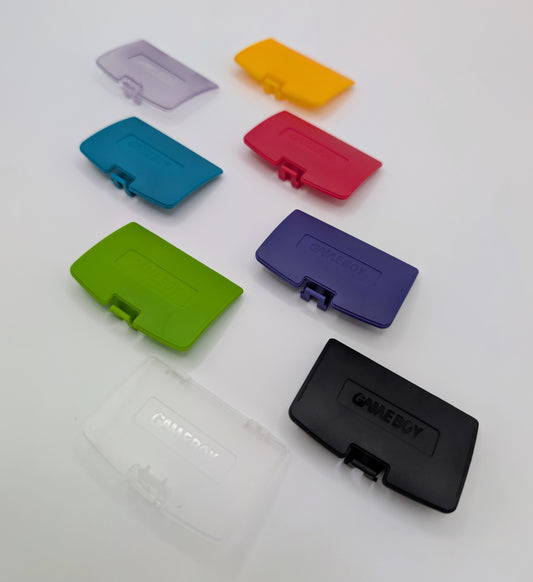 Game Boy Color Battery Cover Replacement – Back Case Door GBC (8 Colours)
