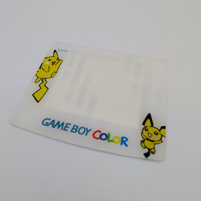 Game Boy Color Screen Lens Cover Replacement (Standard & 8 Colours) Peel & Stick