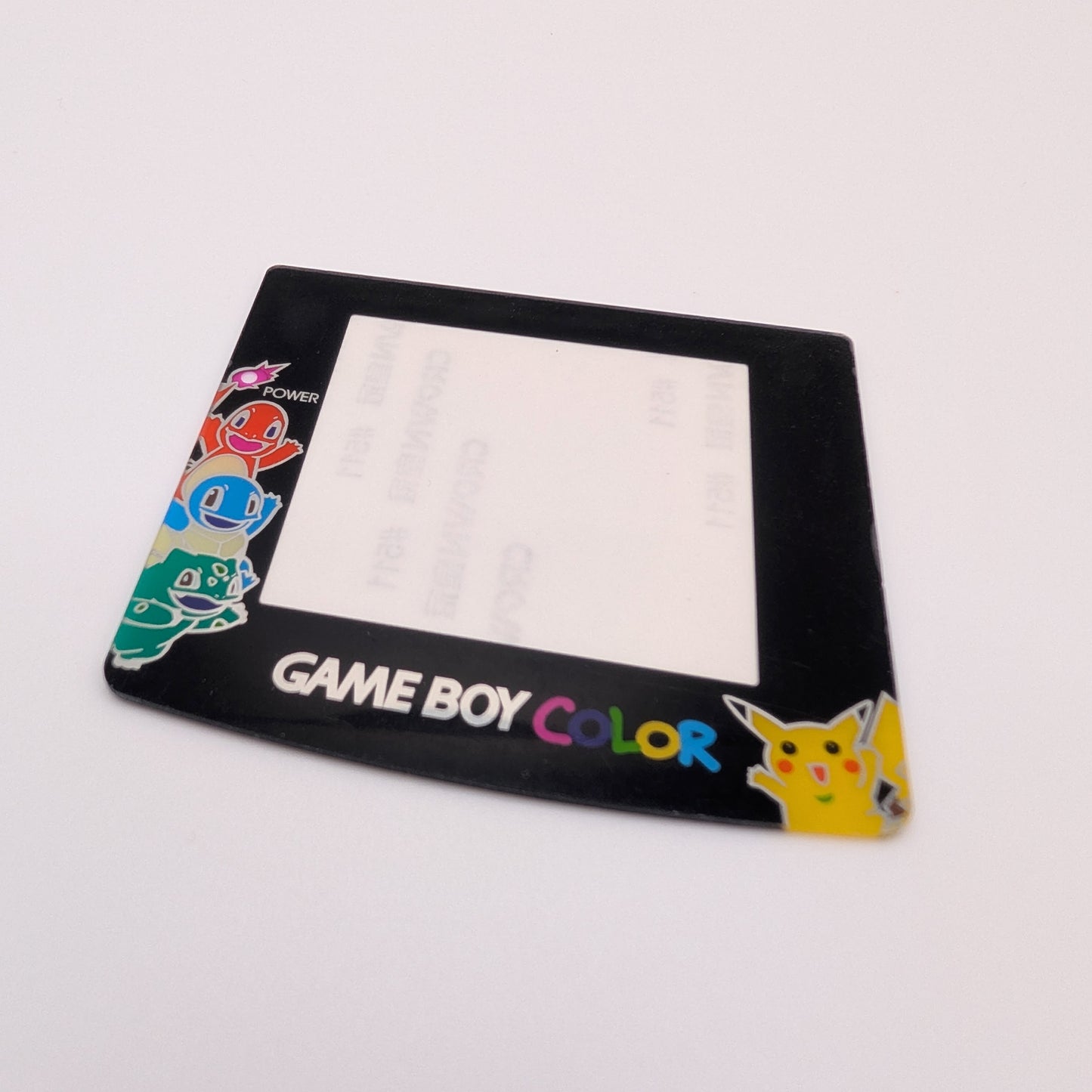 Game Boy Color Screen Lens Cover Replacement (Standard & 8 Colours) Peel & Stick