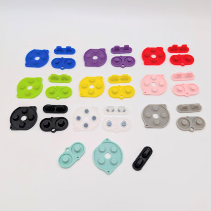 Game Boy Color Silicone Pad Set – Replacement Button Contacts (GBC)