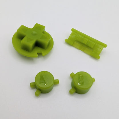 Game Boy Color Replacement Button Set – D-Pad, A/B & Power Switch (9 Colours) GBC