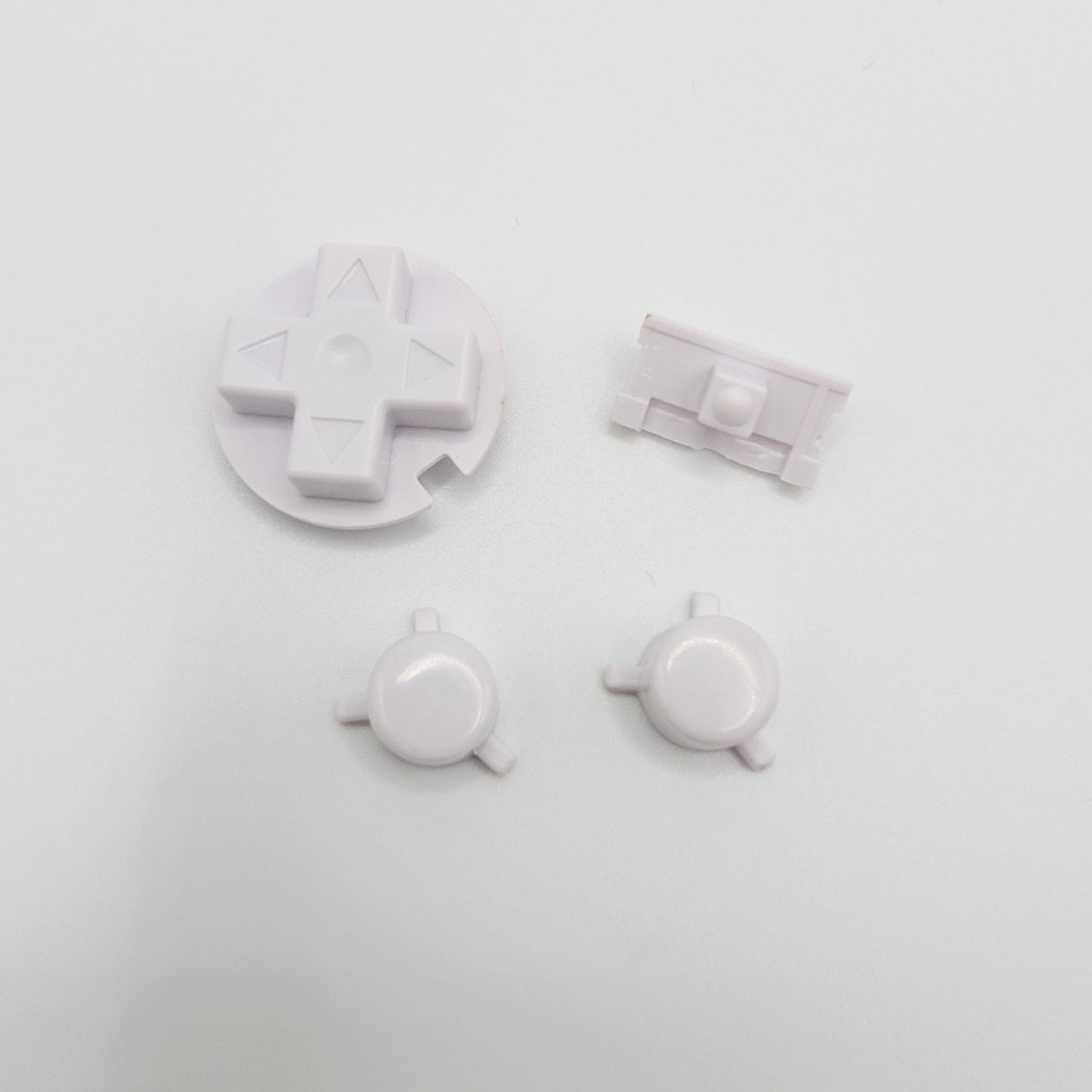 Game Boy Pocket Replacement Button Set – D-Pad, A/B & Power Switch (Black, White, Clear) GBP