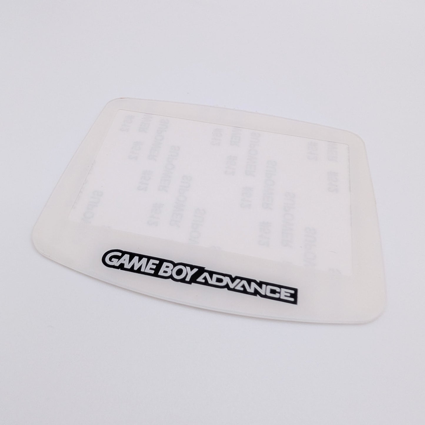Game Boy Advance Screen Lens Replacement Cover - 10 Colours incl. Original Dark Grey GBA
