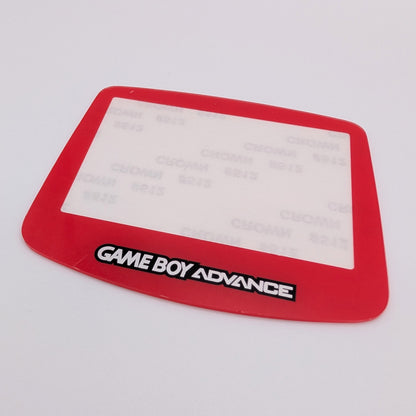 Game Boy Advance Screen Lens Replacement Cover - 10 Colours incl. Original Dark Grey GBA