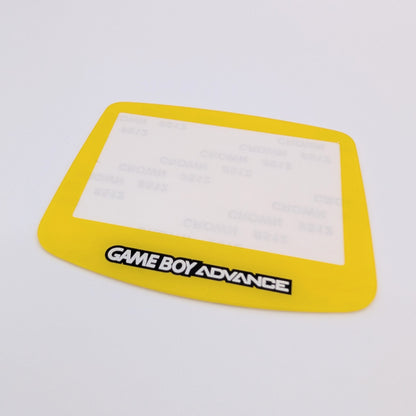 Game Boy Advance Screen Lens Replacement Cover - 10 Colours incl. Original Dark Grey GBA