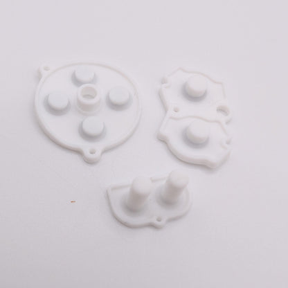 Game Boy Advance Silicone Pad Set – Button Contacts (6 Colours) GBA Replacement