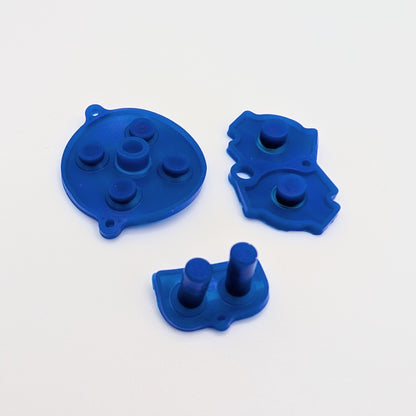 Game Boy Advance Silicone Pad Set – Button Contacts (6 Colours) GBA Replacement