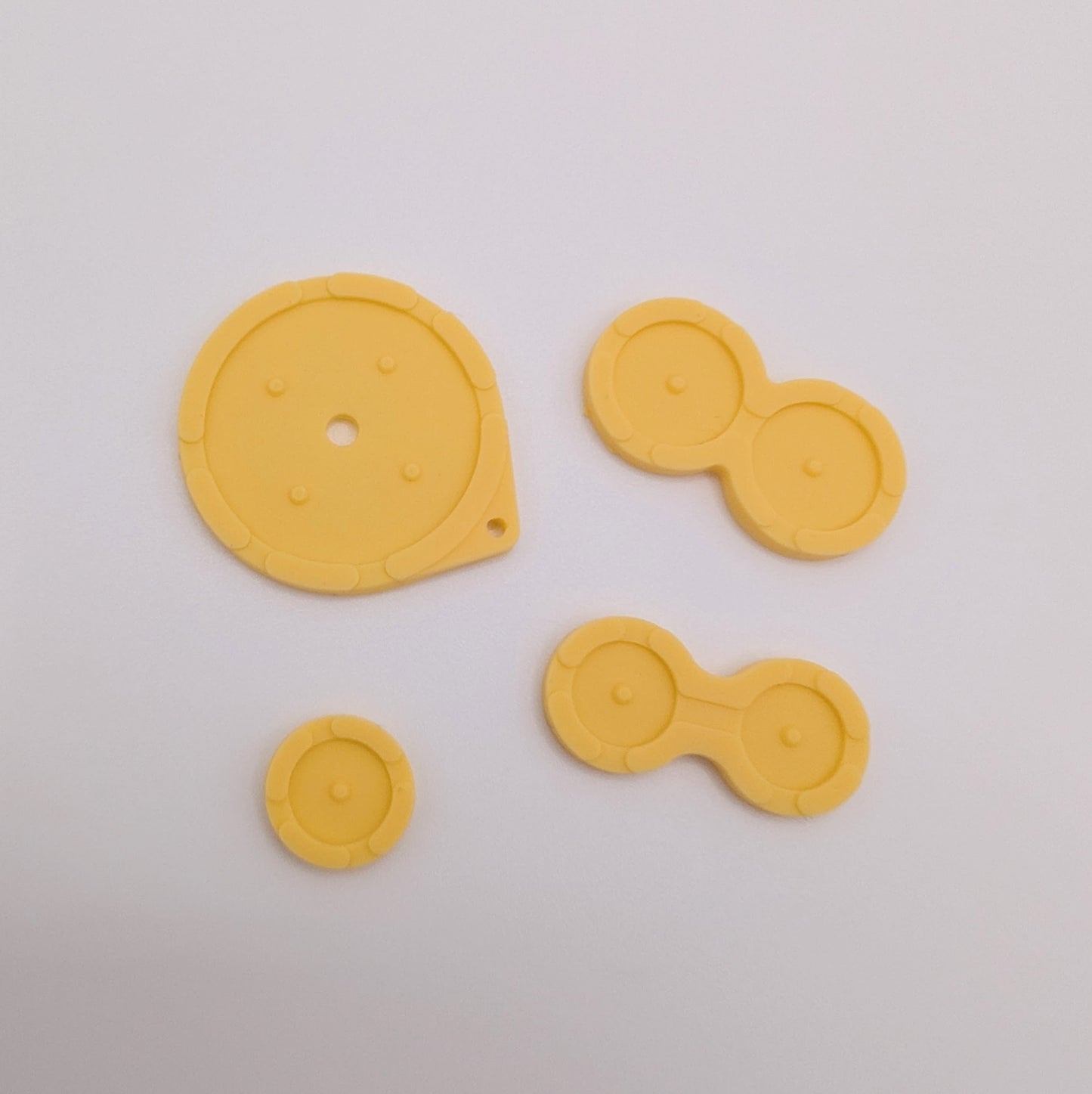 Game Boy Advance SP Silicone Rubber Button Contact Set | 6 Colours Available | AGS-001 & AGS-101