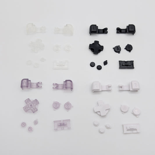 Game Boy Advance SP Replacement Button Set | 4 Colours | AGS-001 & AGS-101