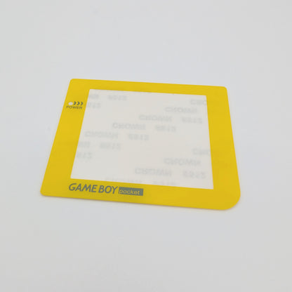 Game Boy Pocket Plastic Screen Lens Replacement | 10 Colours | Peel & Stick