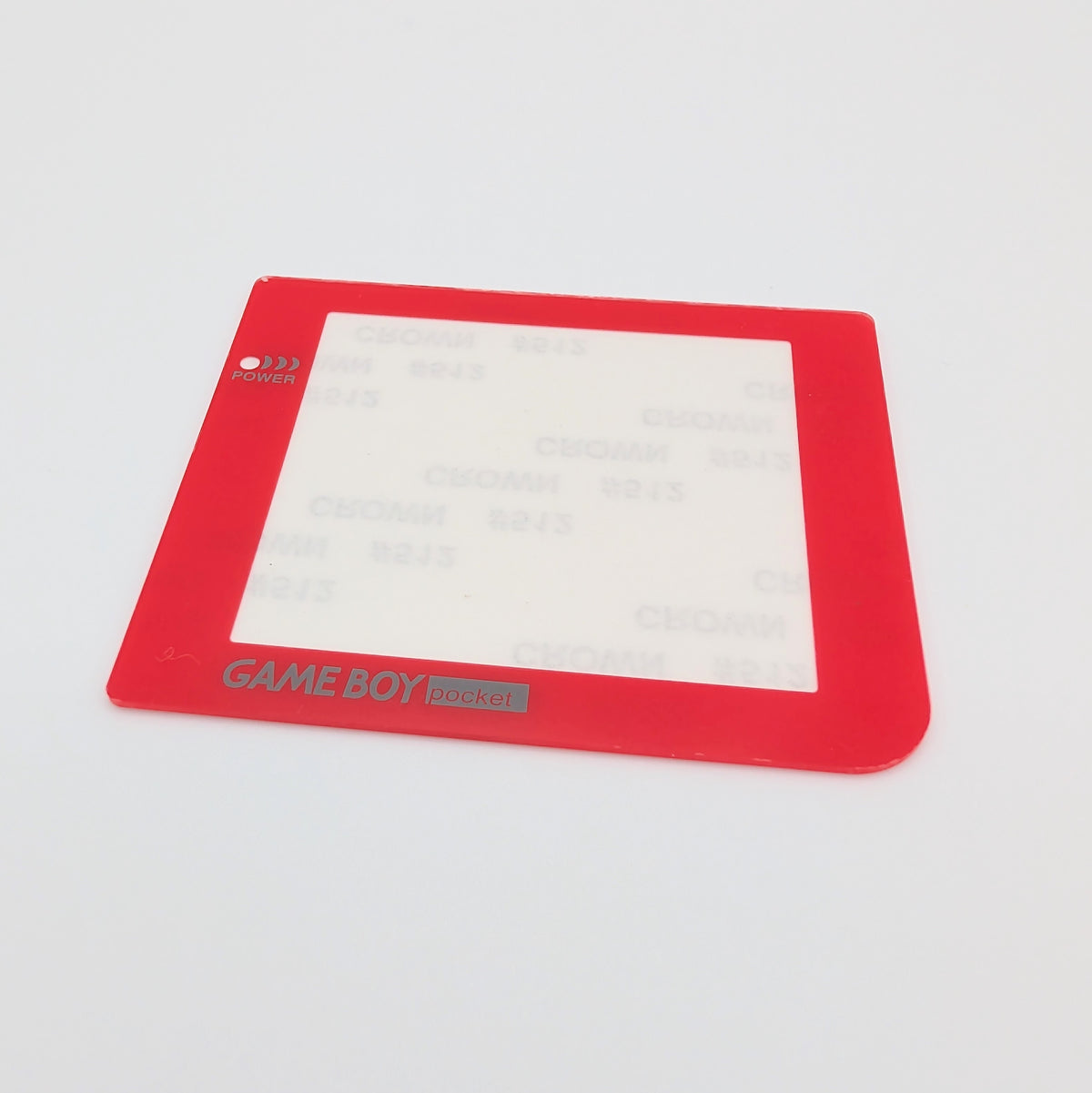 Game Boy Pocket Plastic Screen Lens Replacement | 10 Colours | Peel & Stick