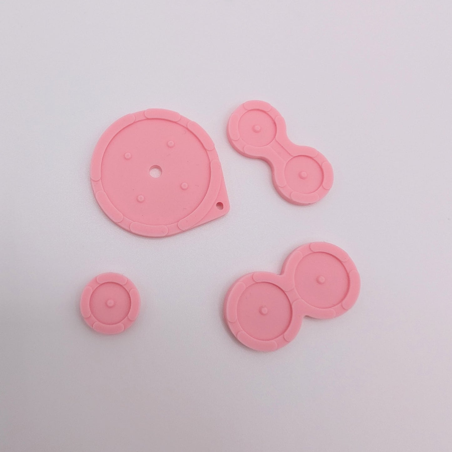 Game Boy Advance SP Silicone Rubber Button Contact Set | 6 Colours Available | AGS-001 & AGS-101