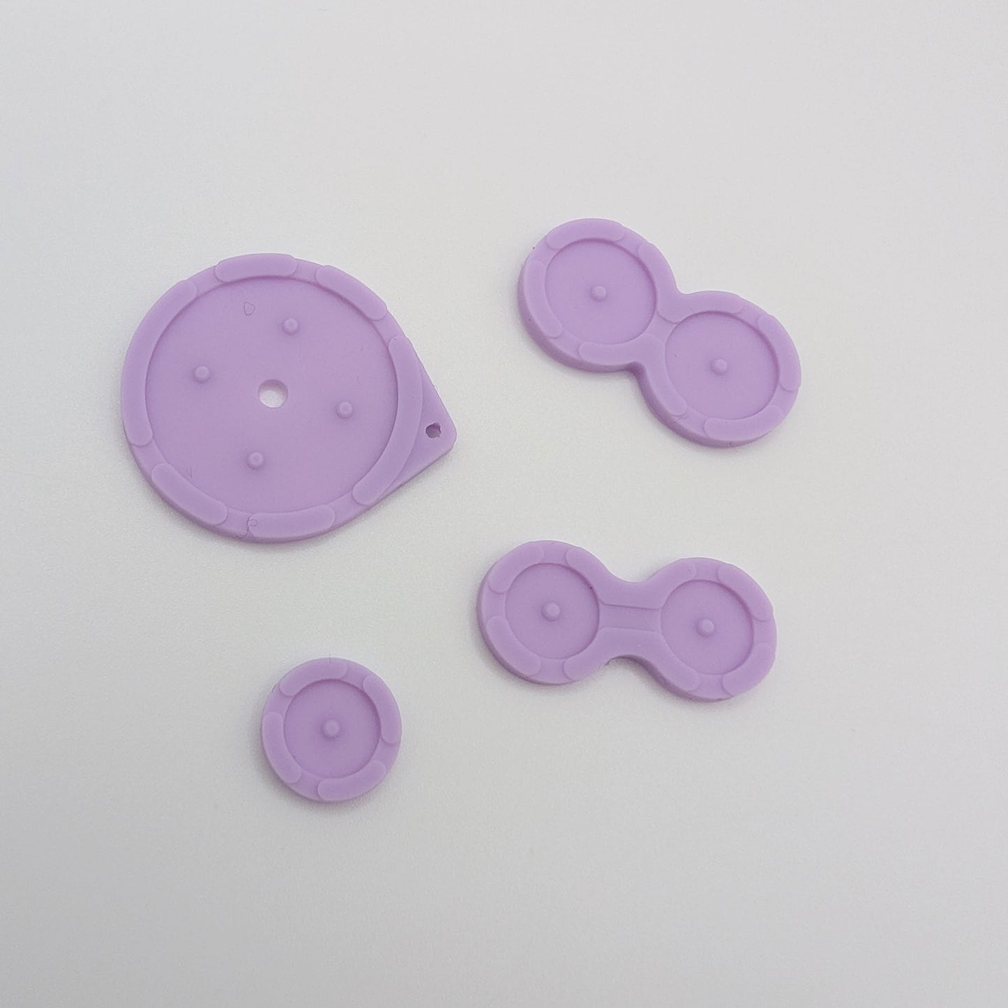 Game Boy Advance SP Silicone Rubber Button Contact Set | 6 Colours Available | AGS-001 & AGS-101